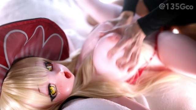 巨乳硅胶娃娃#动漫#3D