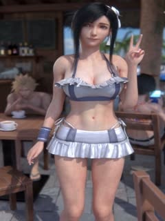 [Lvl3Toaster]_Early_access_–_Tifa’s_accidental_strip_(1080p)